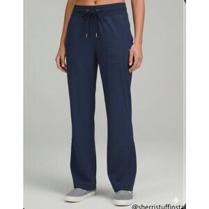 Like New Lululemon Studio Pant II Regular Activewear Unlined Size 2 INaval Blue